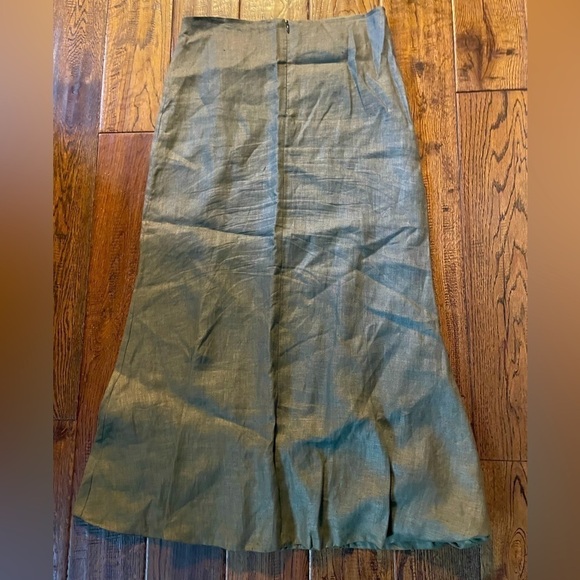 EMMA LUNA Paris Maxi Skirt 100% Linen Size 1 - Picture 1 of 4